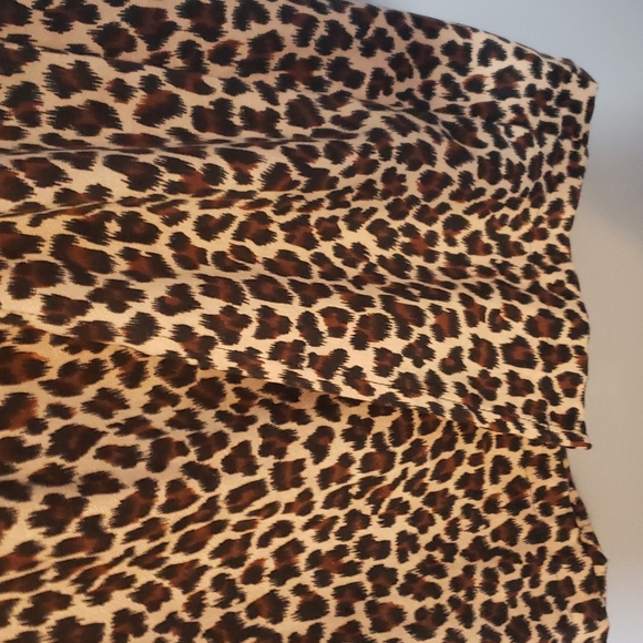 Original TY2 leopard print sheath dress size P8 - Picture 5 of 6
